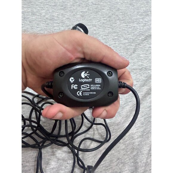 Logitech Microphone A-0060A USB for Wii XBOX 360 PS3 PC Konami Dance Revolution - Picture 6 of 7